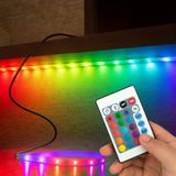 Rgb Şerit 30 Led Kumandalı Usb Bağlantılı