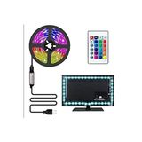 Rgb Şerit Led, 3 Metre Uzunluk İle Tv Arkası Aydınlatması