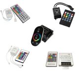 Rgb Şerit Led Kumanda Ve Kontrol Cihazı Çeşitleri (260240242) kumanda-secimi-24-tuslu-16-renkli