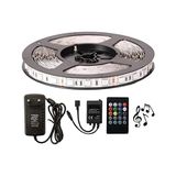 Rgb Şerit LED Tak Çalıştır ve Müziğe Duyarlı Kumanda 5050 3 Çipli Iç Mekan Silikonsuz… (4 Metre)