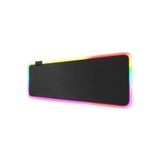 RGB Siyah Oyuncu Mousepad Işıklı 80*30 Mouse Pad