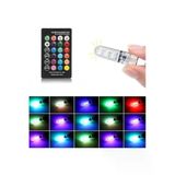 Rgb T10 Park Ampulü, Renkli Far Ledi, Tek Ebat