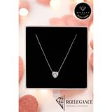 RGELEGANCE Premium Accessories Kalbimin Sahibine” 925 Ayar Gümüş Kalpli Kolye – Sevgiliye, Doğum Günü, %50
