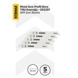 RH17668 Metal İnce Profil Boru Tilki Kuyruğu - S922EF Model 152 mm - 5 Adet
