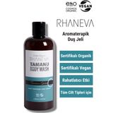 Rhaneva 400 ml Organik ve Vegan Sertifikalı Aromaterapik Duş Jeli