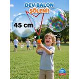Rhea & Co. Bubble Dev Balon Yapıcı Çubuk 45 cm Eğlenceli Dış Mekan Köpük Oyuncağı - Turuncu