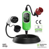 Rheidon Tech Pc100 11 Kw Taşınabilir Elektrikli Araç Şarj İstasyonu Type 2 3 Faz Cee16