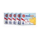 Rhinobebe Otribebe Uyumlu Ekstra Yumuşak Nazal Aspiratör Yedek Ucu 5 x 10'lu beyaz
