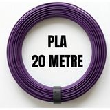 RhinoLab Mor Renk 20METRE 3D Kalem 3D Pen Pla Filament- 20 Metre
