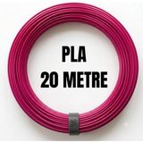 RhinoLab Rose Red 20 Metre 3D Kalem 3D Pen Pla Filament- 20 Metre