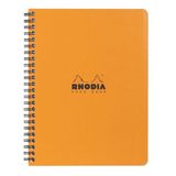 Rhodia 160X210 Mm A5+Çizgili Not Defteri Turuncu Kapak Yandan Spiralli 80 Yaprak