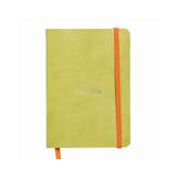 Rhodia Anise Green A6 Yumuşak Deri Kapak Noktalı Defter