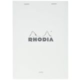 Rhodia Beyaz Bloknot Defter Çizgili, 148x210 mm
