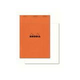 RHODIA Bloknot 210x297 Turuncu Kapak Çizgisiz 80Gr A4