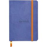 Rhodia Boutique Rodiaramma A6 Yumuşak Kapaklı Çizgili Not Defteri Sapphire Blue 117308C - Karışık
