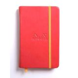 Rhodia Poppi A6 96 Yaprak Boutique Rodiarama Renkler Italyan Deri Çizgisiz Defter