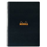 Rhodia RD 193109 Siyah Çizgili Defter