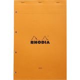 Rhodia Seyes Bloknot Turuncu Kapak A4 210 x 318 mm
