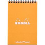 Rhodia Turuncu A5 Spiralli Noktalı Not Defteri