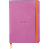 Rhodia Webnotebook A5 80 Yaprak Çizgili Yumuşak Kapak Ciltli Not Defteri Lila 117411 - Karışık