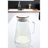Rhombus Desenli Cam Sürahi 1800 ml - 1,8 lt