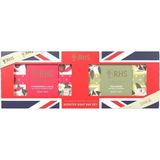 Rhs The Best Of British Strawberries And Cream & Tea Leaves Sabun 2X200 gr - Yeşil & Beyaz