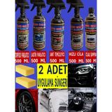 Ribbon Car Wax 5 Li Seti Torpido Sütü+Lastik Parlatıcı +Jant Temizleyici +Pratik Cila ( 500 Ml)+Cilalı Şampuan ( 1 KG )