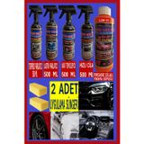 Ribbon Car Wax 6 Lı Set Torpido Sütü Lastik Parlatıcı- Jant Temizleyici- Hızlı Cila-500 Ml Cilalı Şampuan ( 1 Kgl)