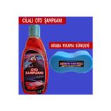 Ribbon Car Wax Cilalı Oto Şampuanı + Araba Yıkama Süngeri