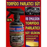 Ribbon Car Wax Rb Emulsion (Torpido Parlatıcı Bakım Yenileme ve Koruma Sütü ) 500 ml