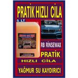 Ribbon Car Wax Rb Rinsewax ( Pratik Hızlı Cila - Yağmur Su Kaydırıcı) 5 Lt