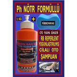 Ribbon Car Wax Reperlent (Ph Nötr Formüllü Cilalı Oto Yıkama Şampuanı) 1 Kg + Oto Yıkama Süngeri