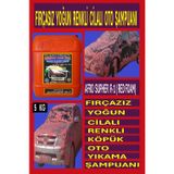 Ribbon Car Wax Ribbonwax Afro R-1 ( Fırçasız-Cilalı-Renki Oto Yıkama Köpük Şampuanı ) 5 Kg