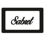 Rica Ederim 3mm MDF Ahşap Tablo Lazer Kesin Toplam 23x100cm Ebatında Sabret Şükret Dua Et Duvar Dekoratif Tablosu (Sabret)