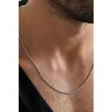 Ricco Jewellery 925 Ayar Gümüş Old Money İtalyan Burma Halat Kolye