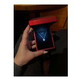 Ricco Jewellery Led Işıklı Kadife Kolye Kutusu • Kırmızı Özel Işıklı Kolye Kutusu • Ona Hediye