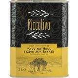 Riccolivo Premium Erken Hasat Soğuk Sıkım Naturel Sızma Zeytinyağı 2 L Teneke - Erken Hasat - Soğuk Sıkım - Asitlik %0.3-0.6 - Yüksek Fenolik - Vegan - Tek Orjinli - 2 lt