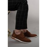 Riccon 0012206 Süet Taba Erkek Casual Ayakkabı