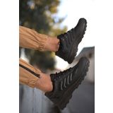 Riccon 00128060 Siyah Siyah 3D Rubber Unisex Trekking Ayakkabı