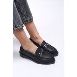 Riccon Criscerys Kadın Loafer 0012500 Siyah Cilt