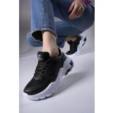 Riccon Delossiel Kadın Sneaker 0012159 Siyah Beyaz