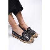 Riccon Elysrue Kadın Espadril 001210 Siyah