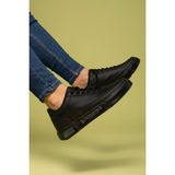 Riccon Erkek Günlük Sneaker – Hafif, Dayanıklı, Esnek Dış Tabanlı ve Yastıklı İç Tabanlı Rahat Spor Ayakkabı - Siyah