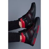 Riccon Erkek Sneaker Bot 00122935SIYAH Kırmızı - Siyah - Kırmızı