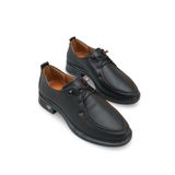 Riccon Kadın Loafer 0012345 Siyah Cilt
