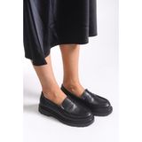 Riccon Kadın Loafer 0012511 Siyah