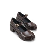 Riccon Kyslanna Kadın Loafer 0012503 Kahverengi Rugan