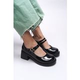 Riccon Merlyrra Kadın Loafer 0012502 Siyah Rugan