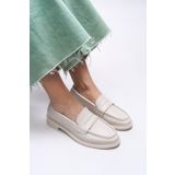 Riccon Mylmadia Kadın Loafer 0012665 Bej Cilt