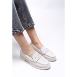 Riccon Mylmadia Kadın Loafer 0012665 Bej Süet